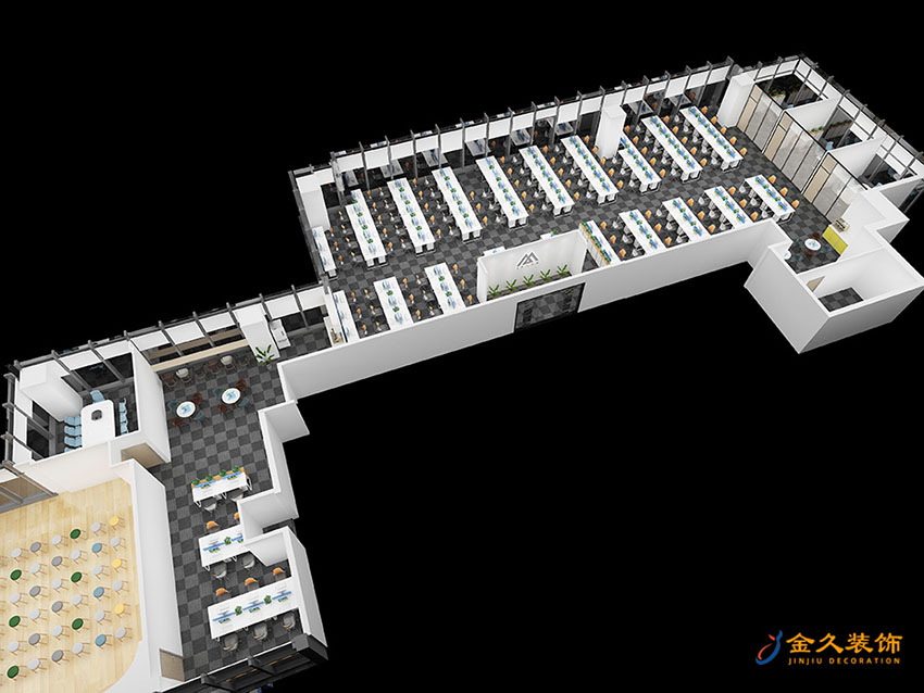 辦公區(qū)裝修設計效果圖 辦公區(qū)裝修設計效果圖