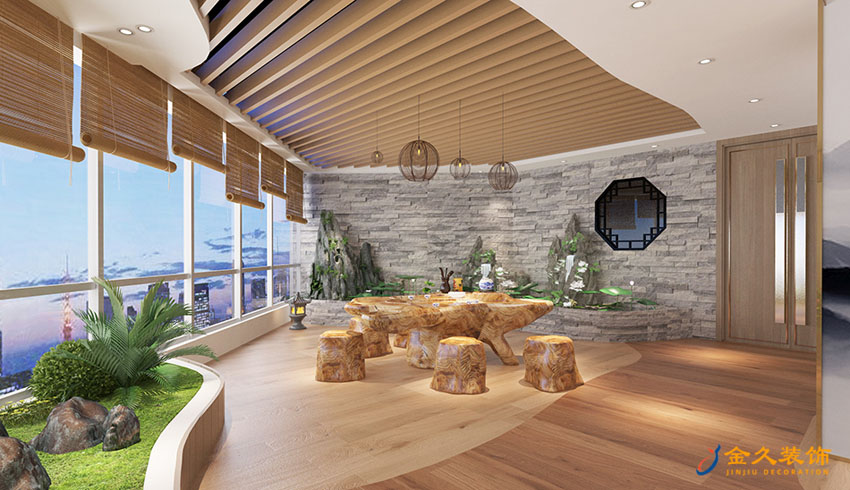 茶室裝修設計效果圖 茶室裝修設計效果圖