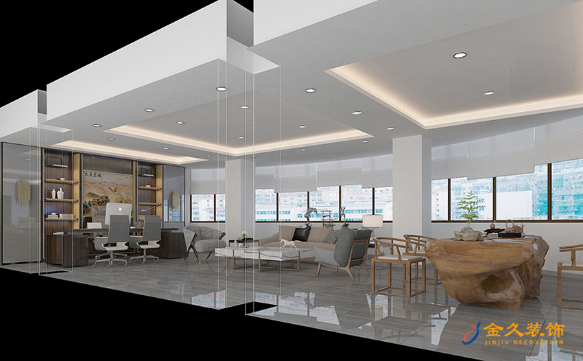 總經理辦公室裝修設計效果圖