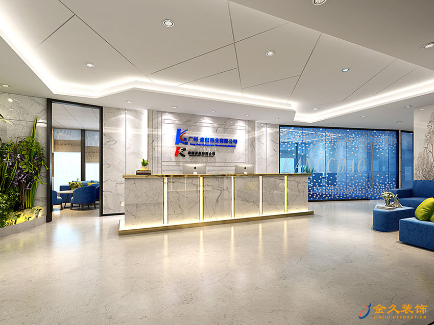 辦公室前臺(tái)裝修效果圖 辦公室前臺(tái)裝修效果圖