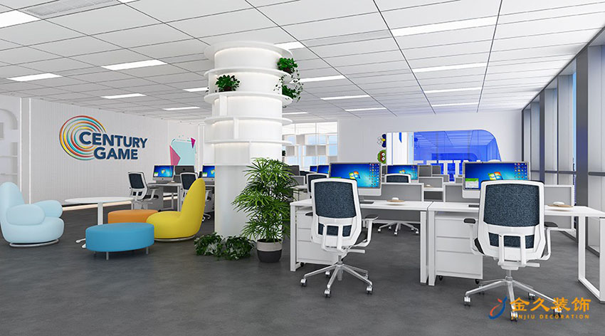 辦公區(qū)裝修設計效果圖 辦公區(qū)裝修設計效果圖