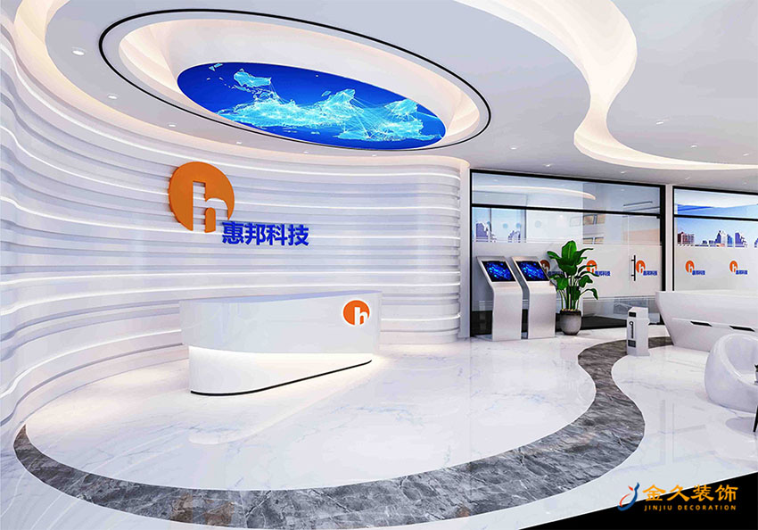 前臺辦公室裝修效果圖 前臺辦公室裝修效果圖