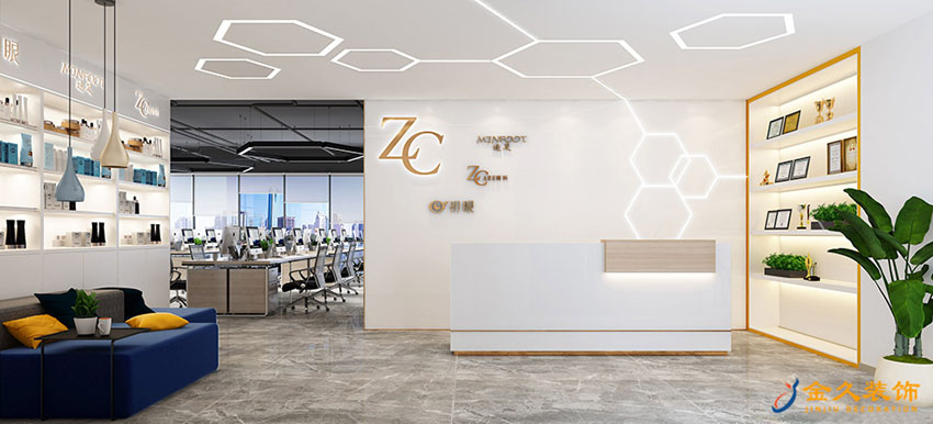 辦公室前臺裝修效果圖 辦公室前臺裝修效果圖